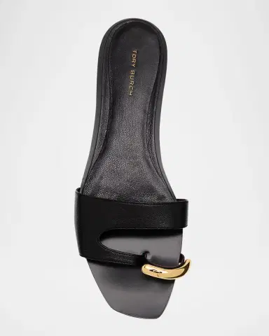 Tory Burch Pierced Leather Toe Ring Flat Sandals | Thumbnail 6 Tory Burch Pierced Leather Toe Ring Flat Sandals | Thumbnail 6