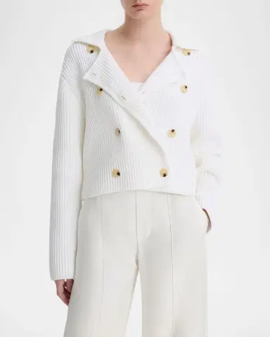 Vince Double-Breasted Sweater Jacket | Thumbnail 4