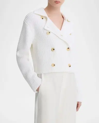 Vince Double-Breasted Sweater Jacket | Thumbnail 5