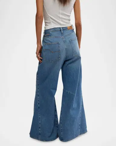 Free People We The Free Eden High-Rise Slouchy Jeans | Thumbnail 3