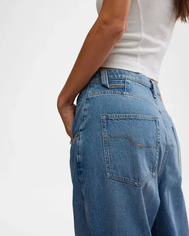 Free People We The Free Eden High-Rise Slouchy Jeans | Thumbnail 5