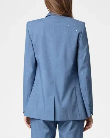Zadig & Voltaire Valse Star Embellished Single-Breasted Blazer | Thumbnail 3 Zadig & Voltaire Valse Star Embellished Single-Breasted Blazer | Thumbnail 3