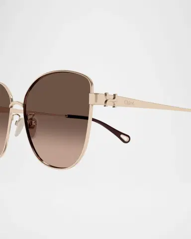 Chloé Butterfly Acetate Sunglasses | Thumbnail 2