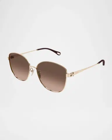 Chloé Butterfly Acetate Sunglasses | Thumbnail 3
