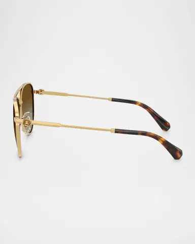 Swarovski SK7031 Crystal Metal Aviator Sunglasses | Thumbnail 2 Swarovski SK7031 Crystal Metal Aviator Sunglasses | Thumbnail 2
