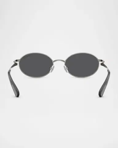 SWAROVSKI SK7033 Metal Oval Sunglasses | Thumbnail 4 SWAROVSKI SK7033 Metal Oval Sunglasses | Thumbnail 4