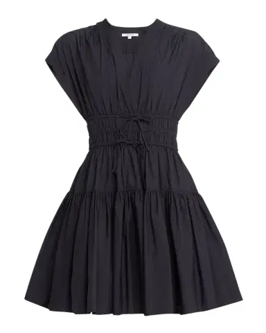 DEREK LAM 10 CROSBY Tora V-Neck Mini Dress | Thumbnail 1 DEREK LAM 10 CROSBY Tora V-Neck Mini Dress | Thumbnail 1