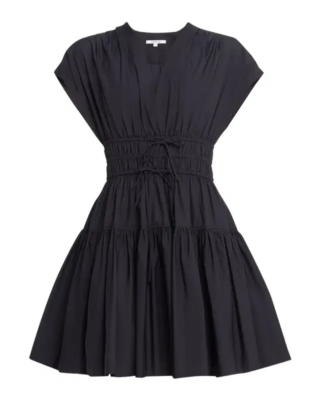 Derek Lam 10 Crosby Tora V-Neck Mini Dress