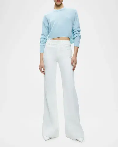 ALICE + OLIVIA Missa High-Rise Wide-Leg Jeans | Thumbnail 2 ALICE + OLIVIA Missa High-Rise Wide-Leg Jeans | Thumbnail 2