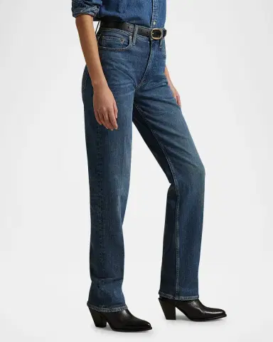 Polo Ralph Lauren High-Rise Straight Jeans | Thumbnail 7 Polo Ralph Lauren High-Rise Straight Jeans | Thumbnail 7