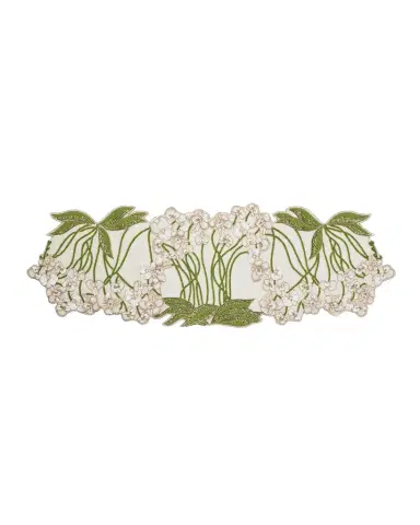 Kim Seybert Orchid Table Runner | Thumbnail 1 Kim Seybert Orchid Table Runner | Thumbnail 1