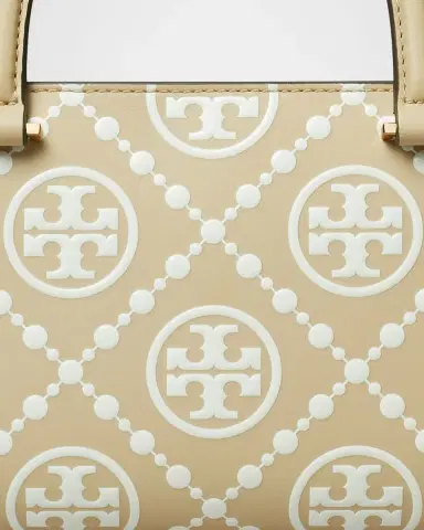 Tory Burch Small T Monogram East-West Leather Tote Bag | Thumbnail 5 Tory Burch Small T Monogram East-West Leather Tote Bag | Thumbnail 5
