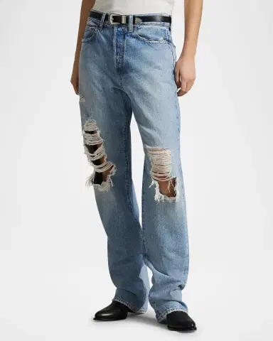 Polo Ralph Lauren Relaxed Straight Jeans | Thumbnail 4 Polo Ralph Lauren Relaxed Straight Jeans | Thumbnail 4