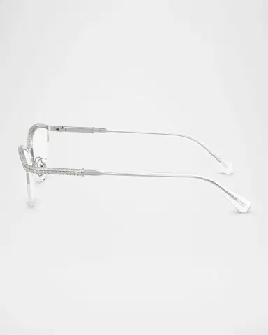 SWAROVSKI SK1026 Metal Oval Optical Glasses | Thumbnail 2 SWAROVSKI SK1026 Metal Oval Optical Glasses | Thumbnail 2