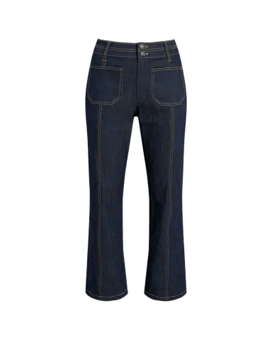 Cinq à Sept Dorothea Denim Patch Pocket Pants | Thumbnail 1 Cinq à Sept Dorothea Denim Patch Pocket Pants | Thumbnail 1