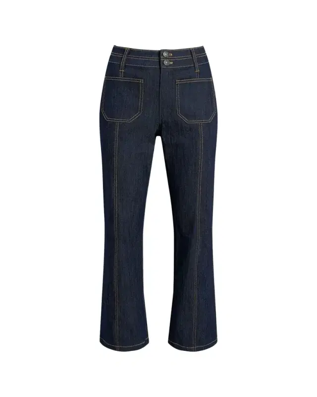 Dorothea Denim Patch Pocket Pants