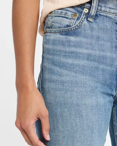rag & bone Harlow Mid-Rise Ankle Straight Jeans | Thumbnail 5