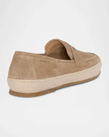 Paul Stuart Men's Loyd Suede Espadrilles | Thumbnail 2 Paul Stuart Men's Loyd Suede Espadrilles | Thumbnail 2