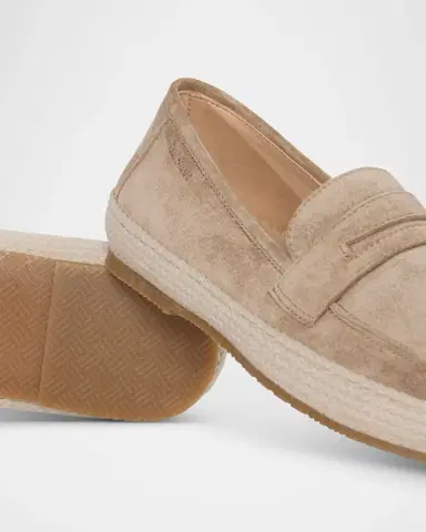 Paul Stuart Men's Loyd Suede Espadrilles | Thumbnail 3 Paul Stuart Men's Loyd Suede Espadrilles | Thumbnail 3