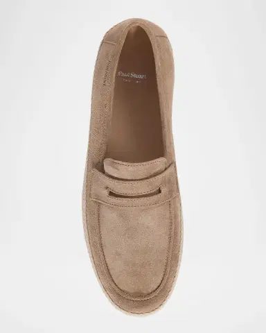 Paul Stuart Men's Loyd Suede Espadrilles | Thumbnail 4 Paul Stuart Men's Loyd Suede Espadrilles | Thumbnail 4