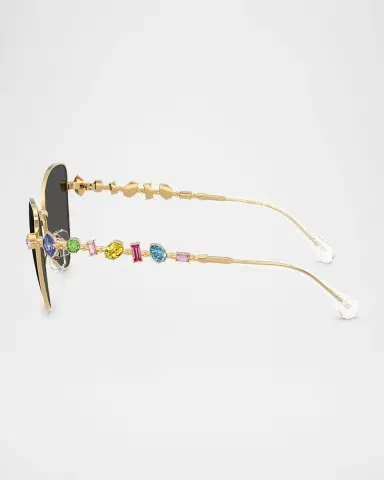 Swarovski SK7034 Butterfly Crystalized Sunglasses | Thumbnail 2 Swarovski SK7034 Butterfly Crystalized Sunglasses | Thumbnail 2