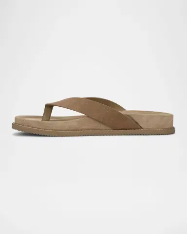 Vince Men's Dali Suede Sandals | Thumbnail 4 Vince Men's Dali Suede Sandals | Thumbnail 4