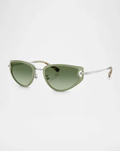Tory Burch TY6115 Cat Eye Metal Sunglasses | Thumbnail 3