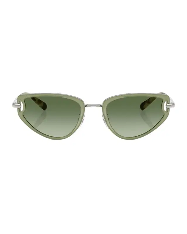 TY6115 Cat Eye Metal Sunglasses