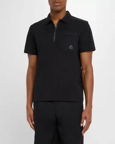 Moose Knuckles Men 's Dalon Polo Shirt | Thumbnail 3 Moose Knuckles Men 's Dalon Polo Shirt | Thumbnail 3