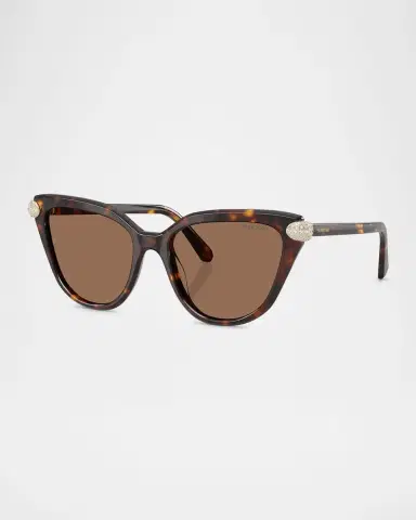 Swarovski SK6038 Cat-Eye Embellished Sunglasses | Thumbnail 3 Swarovski SK6038 Cat-Eye Embellished Sunglasses | Thumbnail 3