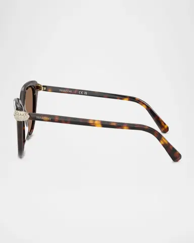 Swarovski SK6038 Cat-Eye Embellished Sunglasses | Thumbnail 4 Swarovski SK6038 Cat-Eye Embellished Sunglasses | Thumbnail 4