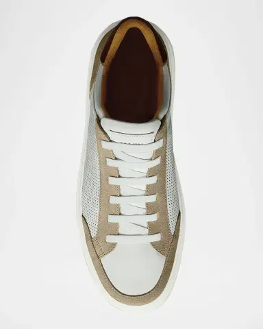 Allen Edmonds Men's Oliver Perforated Leather Slip-On Sneakers | Thumbnail 5 Allen Edmonds Men's Oliver Perforated Leather Slip-On Sneakers | Thumbnail 5