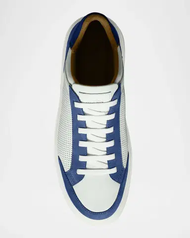 Allen Edmonds Men's Oliver Perforated Leather Slip-On Sneakers | Thumbnail 4 Allen Edmonds Men's Oliver Perforated Leather Slip-On Sneakers | Thumbnail 4