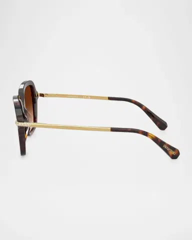 Swarovski SK6040 Crystal-Embellished Square Acetate Sunglasses | Thumbnail 2
