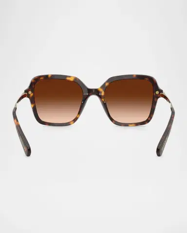 Swarovski SK6040 Crystal-Embellished Square Acetate Sunglasses | Thumbnail 4