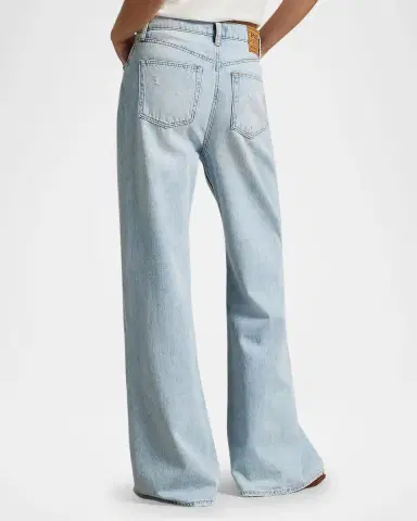 Polo Ralph Lauren High-Rise Wide-Leg Jeans | Thumbnail 3