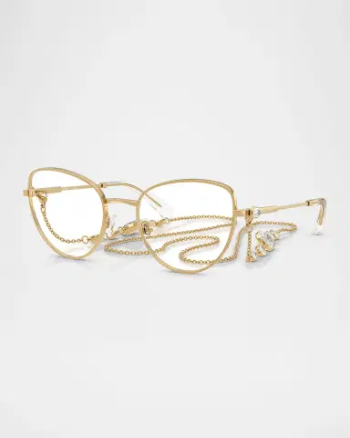 SWAROVSKI SK1022 Crystal Metal Cat-Eye Optical Frames | Thumbnail 2 SWAROVSKI SK1022 Crystal Metal Cat-Eye Optical Frames | Thumbnail 2