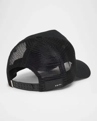 AMIRI Men's Bones Stacked Trucker Hat | Thumbnail 2