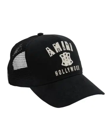 AMIRI Men's Bones Stacked Trucker Hat | Thumbnail 1