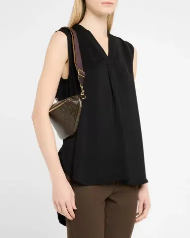 Tory Burch T Monogram Coated Canvas Belt Bag | Thumbnail 2 Tory Burch T Monogram Coated Canvas Belt Bag | Thumbnail 2