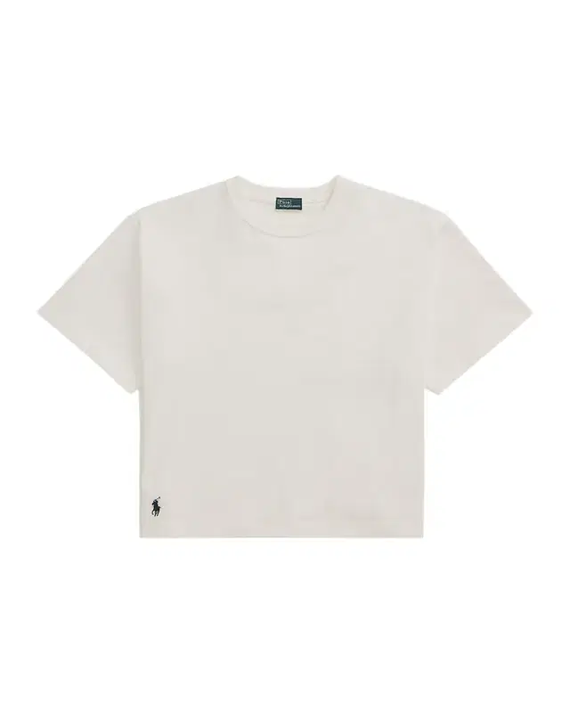 Polo Ralph Lauren Relaxed Crop Fit Cotton Jersey Tee