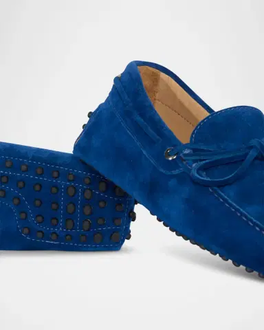Paul Stuart Men's Dino Suede Driving Shoes | Thumbnail 3 Paul Stuart Men's Dino Suede Driving Shoes | Thumbnail 3