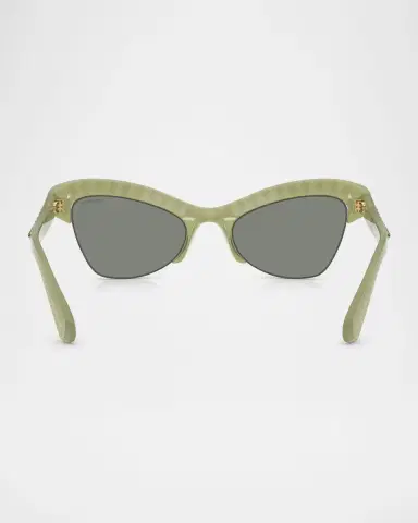 Swarovski SK6043 Butterfly Embellished Sunglasses | Thumbnail 4