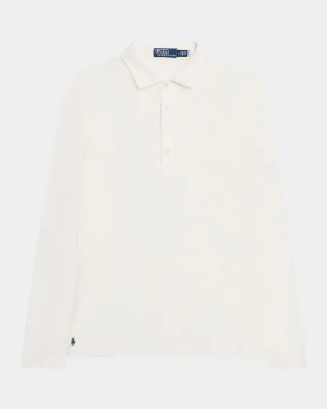 Men 's Linen Mesh Polo Shirt