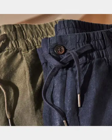 Polo Ralph Lauren Men's Prepster Slim Tapered Linen Pants | Thumbnail 6 Polo Ralph Lauren Men's Prepster Slim Tapered Linen Pants | Thumbnail 6