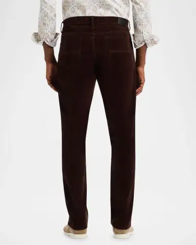 Robert Graham Men's Celestial Velvety Slim Five-Pocket Pants | Thumbnail 3 Robert Graham Men's Celestial Velvety Slim Five-Pocket Pants | Thumbnail 3