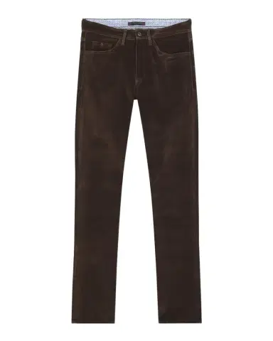 Robert Graham Men's Celestial Velvety Slim Five-Pocket Pants | Thumbnail 1 Robert Graham Men's Celestial Velvety Slim Five-Pocket Pants | Thumbnail 1