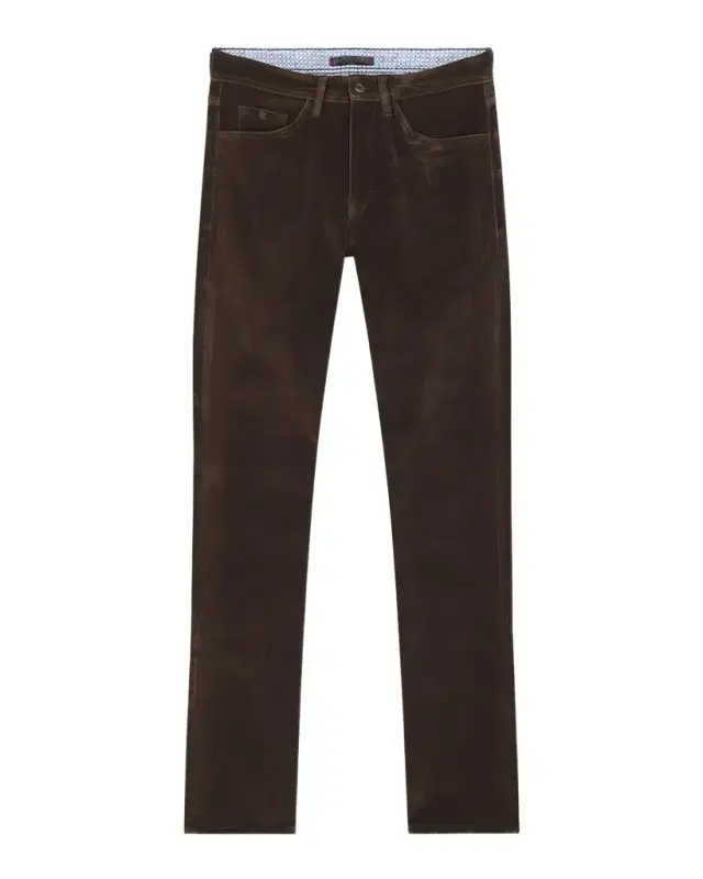 Men 's Celestial Velvety Slim Five-Pocket Pants