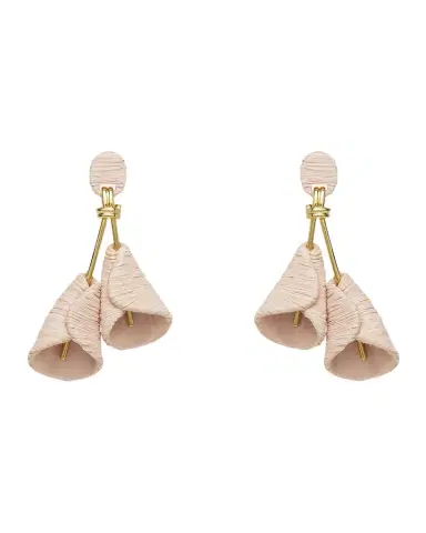 Lele Sadoughi Raffia Calla Lily Earrings | Thumbnail 1
