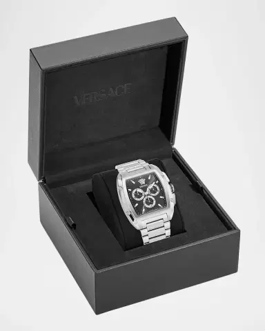 Versace Dominus 42x50mm Stainless Steel Chronograph Watch | Thumbnail 5 Versace Dominus 42x50mm Stainless Steel Chronograph Watch | Thumbnail 5